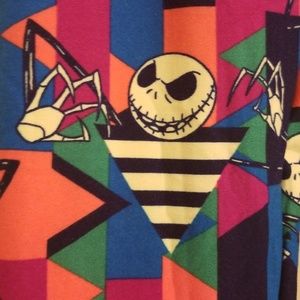 DISNEY Jack Skellington NBC LuLaRoe Leggings OS